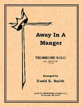 AWAY IN A MANGER TROMBONE SOLO cover